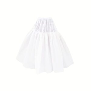 Women's Can Can Skirts | Hoop Less Underskirt Petticoat | Wedding Lahenga Crinoline | Volume Extension for Lehenga, Gown and Skirt | Free Size Waist with Adjustable Length