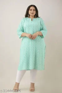 Stylish and Comfortable Plus-Size Kurti for Women