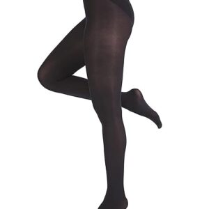 Womens Nylon Pantyhose Stockings Full Length Black